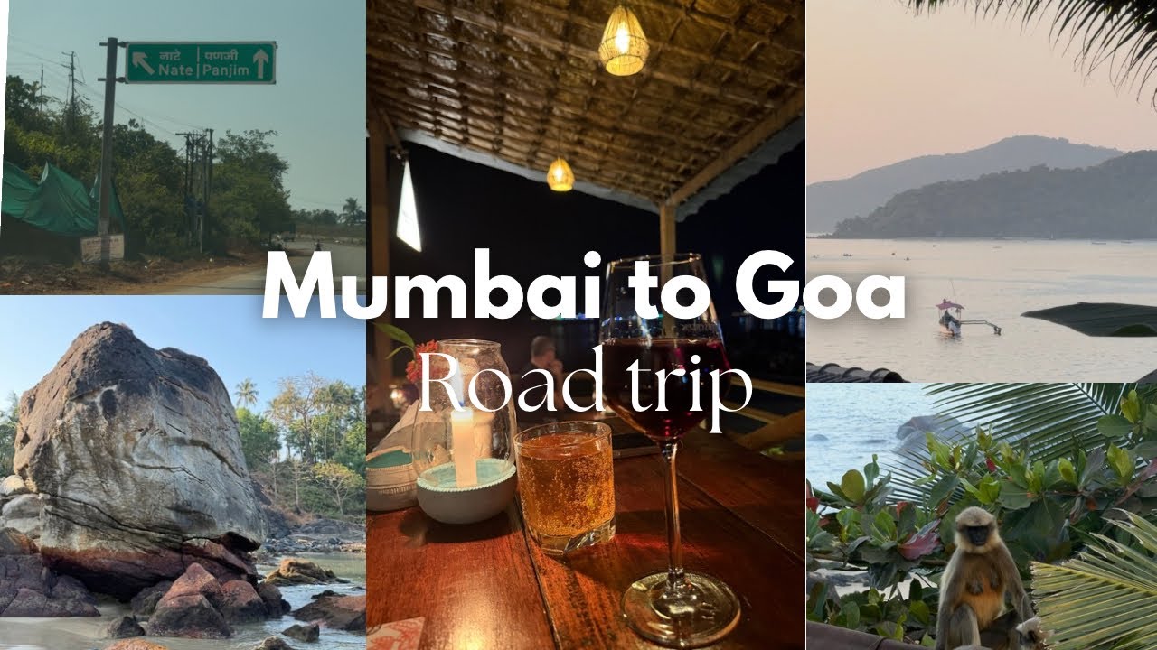 Mumbai to Goa by Road | NH66 Coastal Highway | Palolem Beach Stay🌊🚗