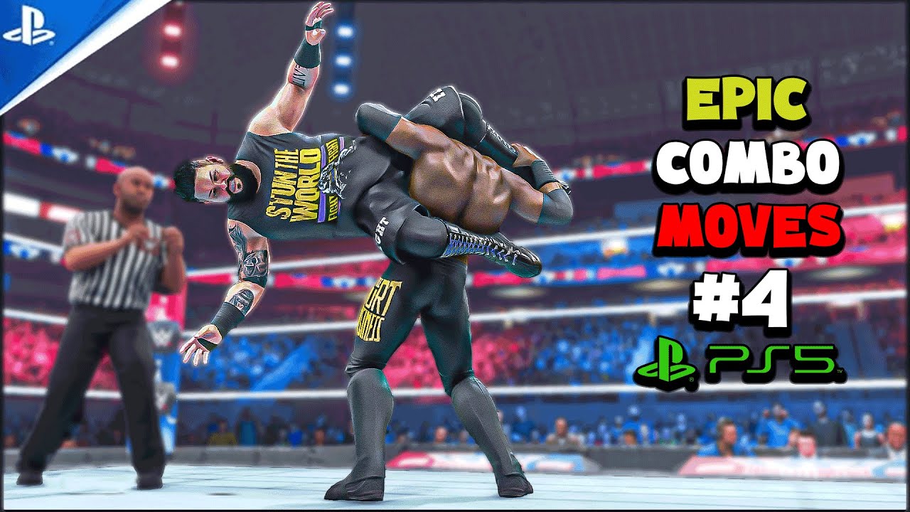 Epic Combo Moves We Don't Know Part 4! PS5  'WWE 2K20'
