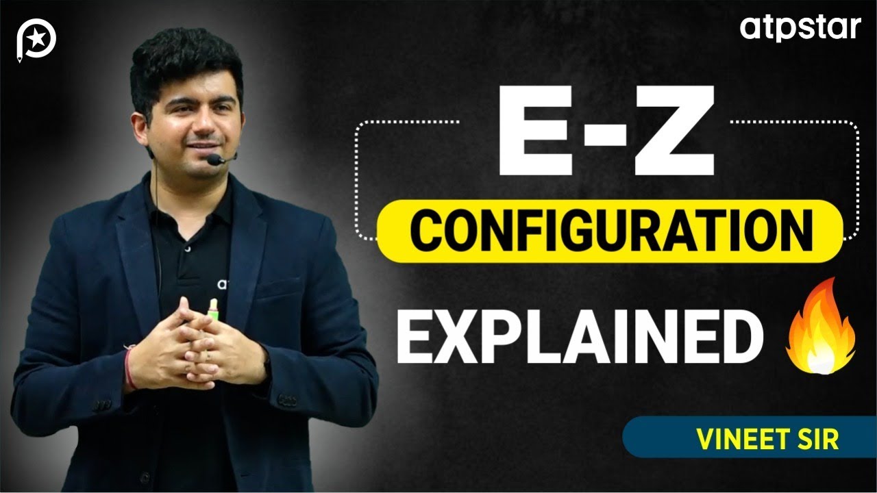 E and Z Configuration in organic chemistry | IIT JEE & NEET | Vineet Khatri | ATP STAR Kota