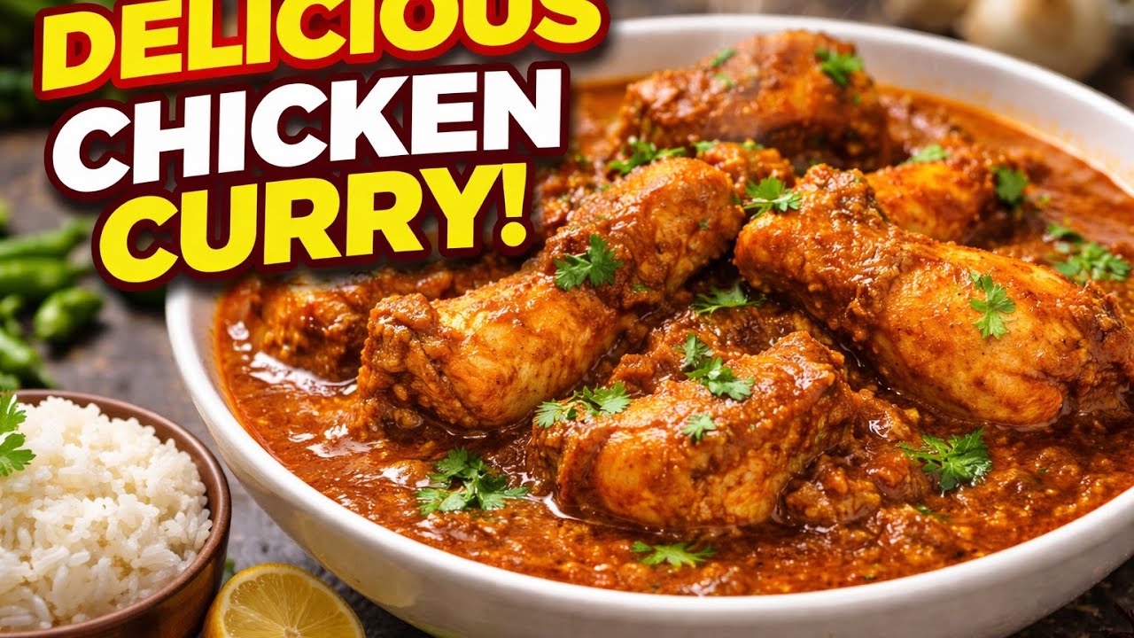 Chicken curry 😋 @FoodFantastik 