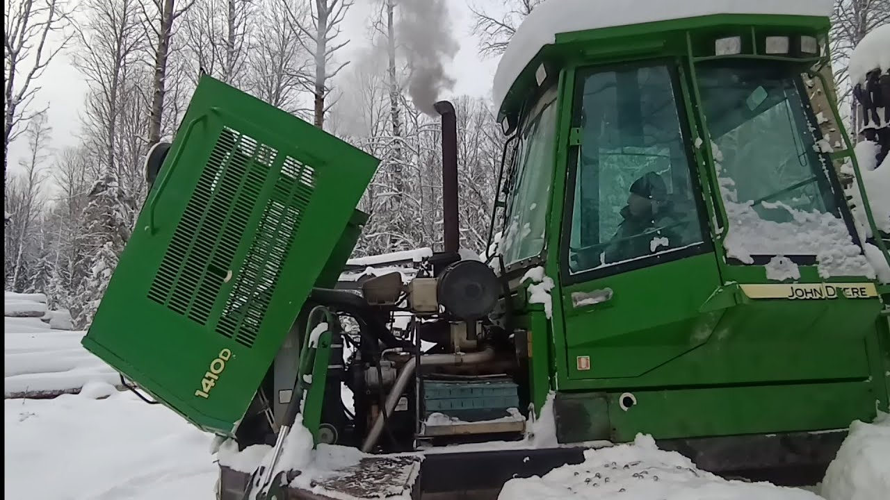 JOHN DEERE. 1410D не хочет работать.