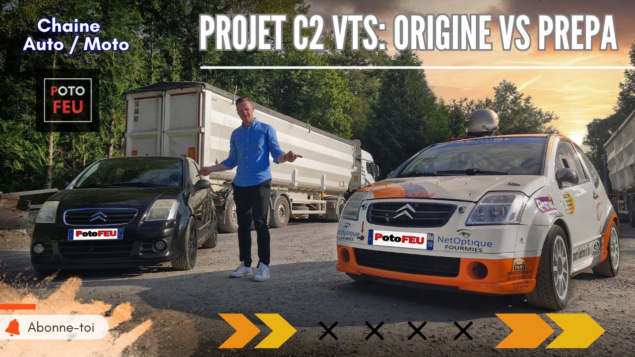 Citroën C2 VTS: Origine VS Prépa