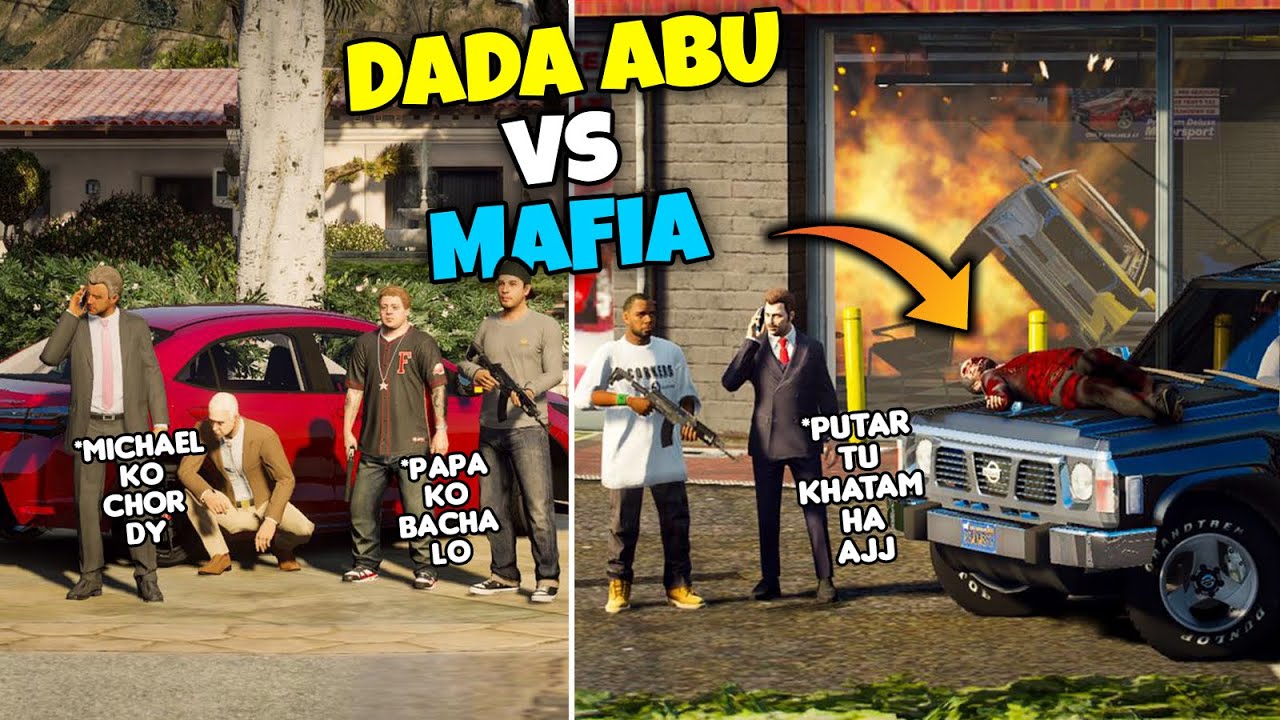 GTA 5 PAKISTAN | DADA ABU VS MAFIA | ATTACK ON MICHAEL | TOYOTA COROLLA 2018 | URDU
