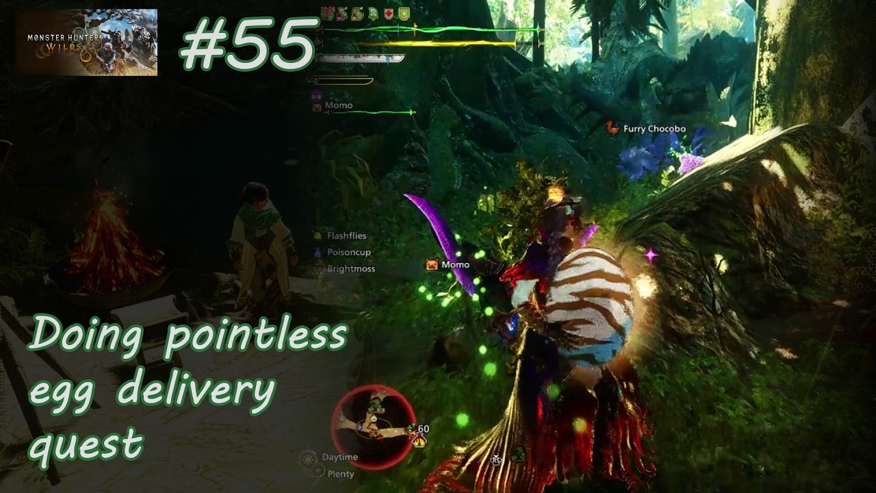 Monster Hunter Wilds #55 -- Doing pointless egg delivery quest