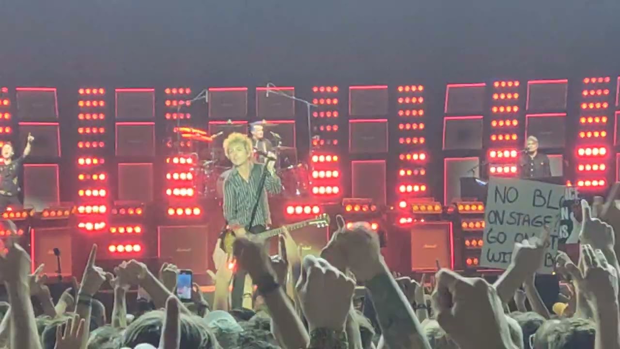 Green Day - All by Myself into Know your Enemy @ Gelredome Arnhem 19.06.2024