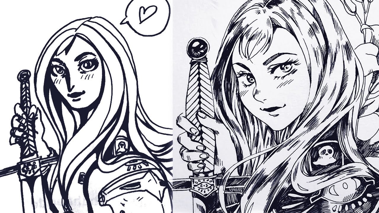 I Re-Drew my Friends Art | #drawthisinyourstyle