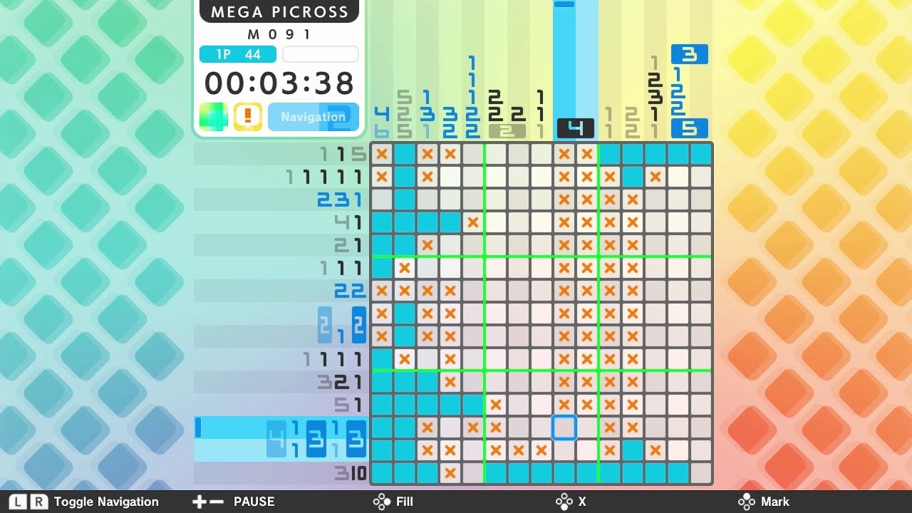 Picross S Switch Gameplay