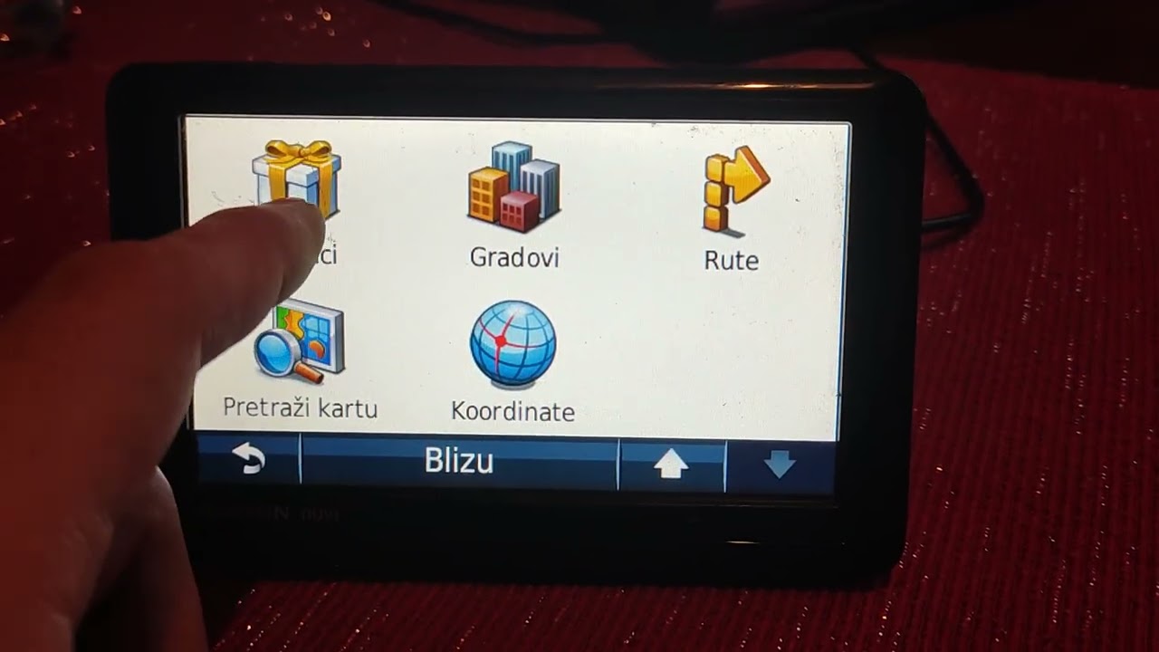 Garmin nuvi 1450 demo instalacije radara i mapa preko sd