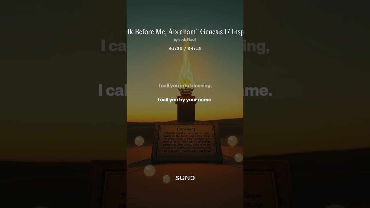 “Walk Before Me, Abraham” Genesis 17 Inspired #ambient #indie #cinematic #rock #alternative