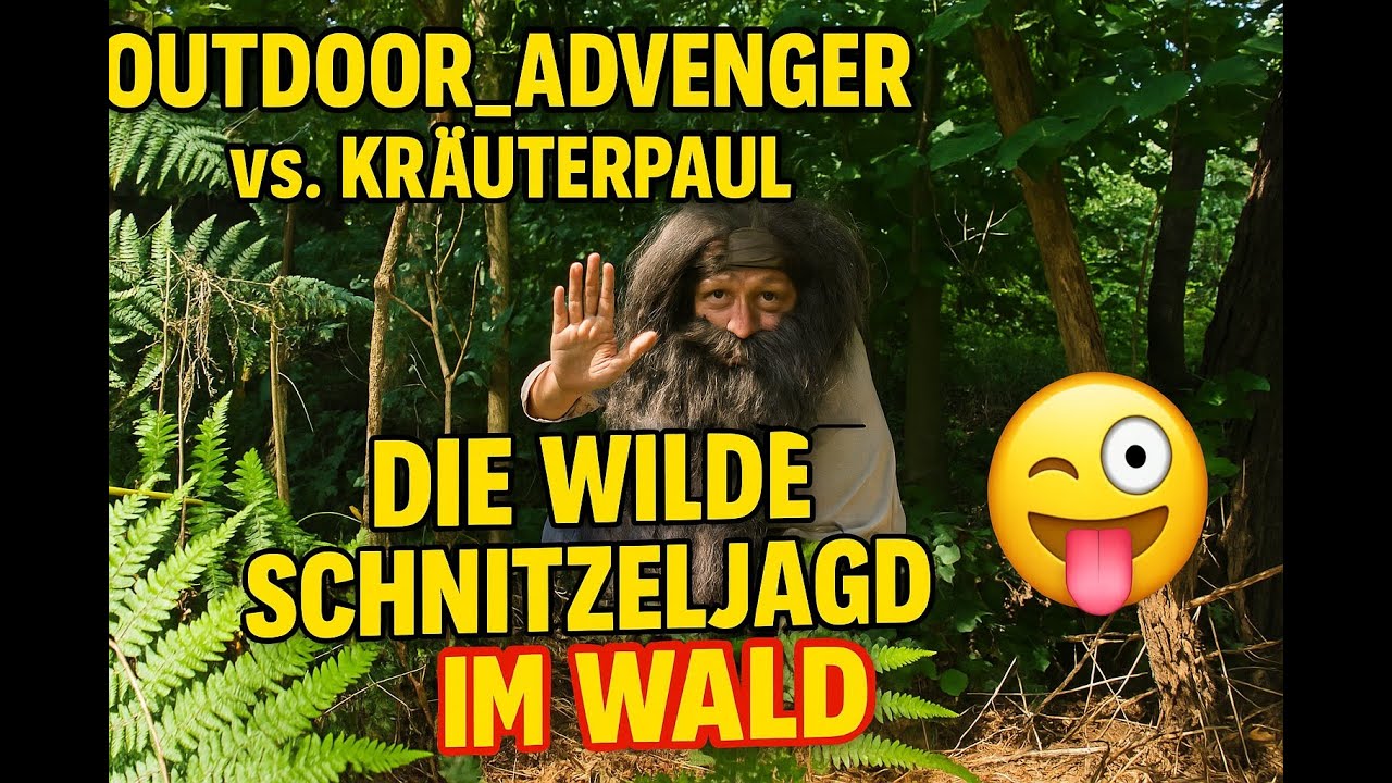 Outdoor Advenger vs  Kräuterpaul 🤪 – die wilde Schnitzeljagd im Wald