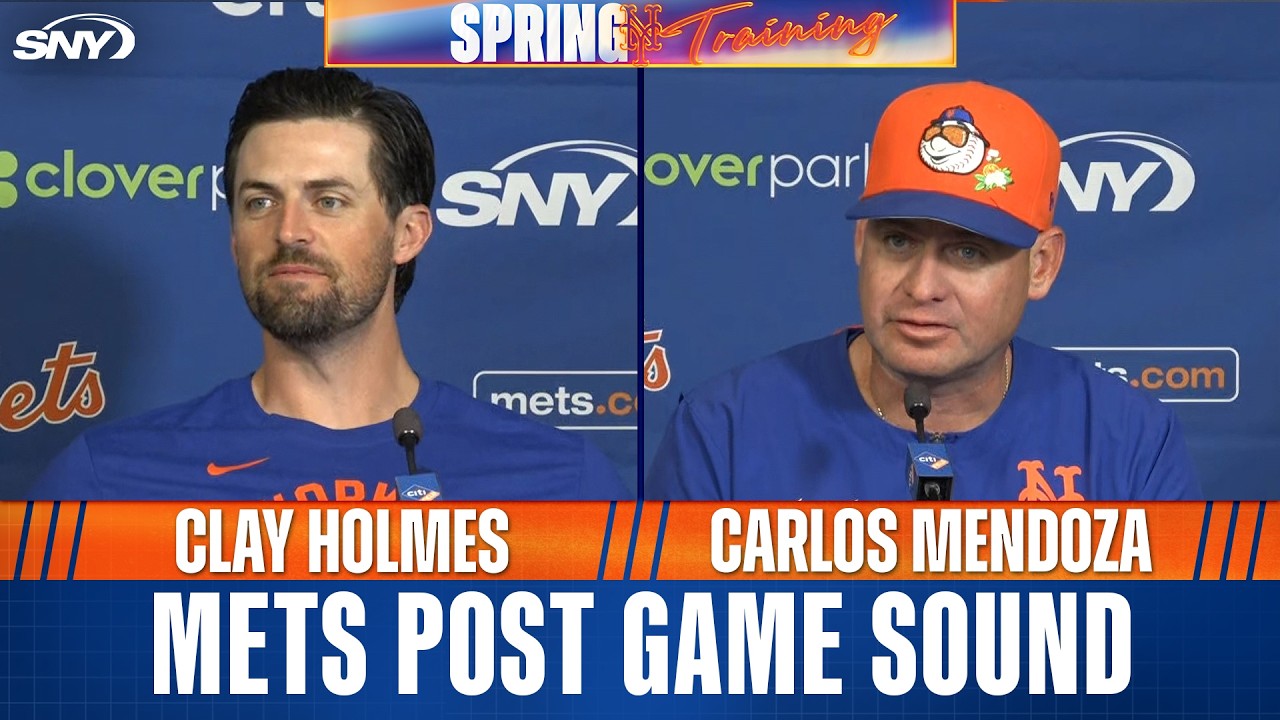 Clay Holmes, Carlos Mendoza on Holmes' final spring tune-up with Mets before heading off to WBC
