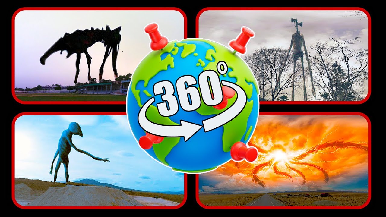 TOP 4: Impossible Henderson Giant Monsters Found on Google Earth — VR 360°