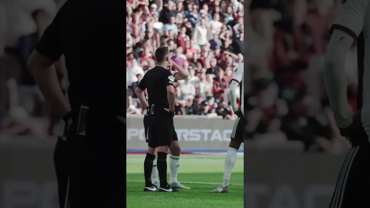 Gianluca Scamacca, when you touch the ball, wait for VAR check and still got the goal.