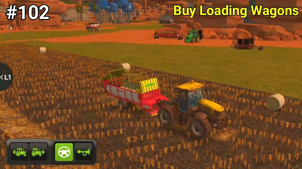 Farming Simulator 18 Timelapse Gameplay #102 (Android, iOS) @UltraTrucker