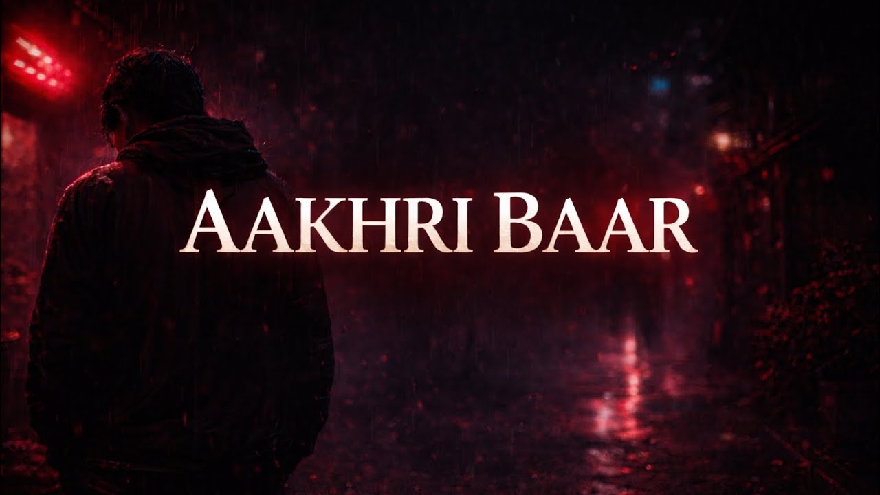 Aakhri Baar – 3AM Dark Hindi Heartbreak Song | AndheraDil