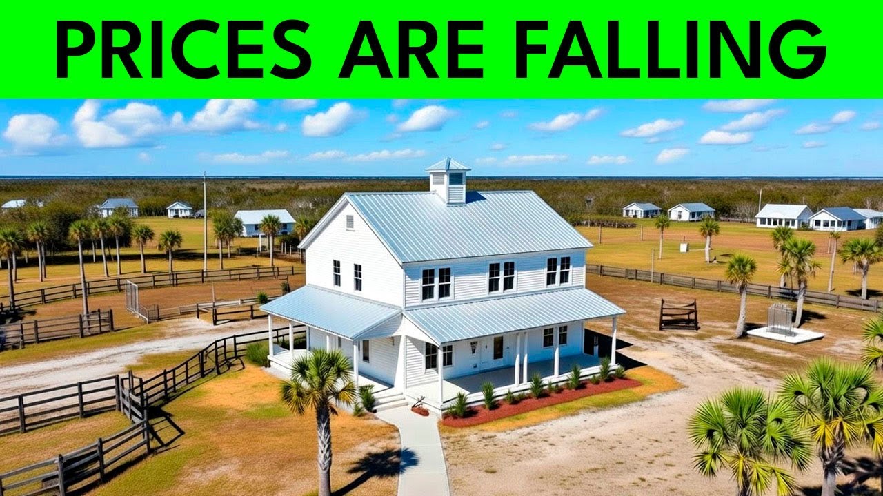 Florida Rural Towns Where Home Prices Are Quietly Crashing