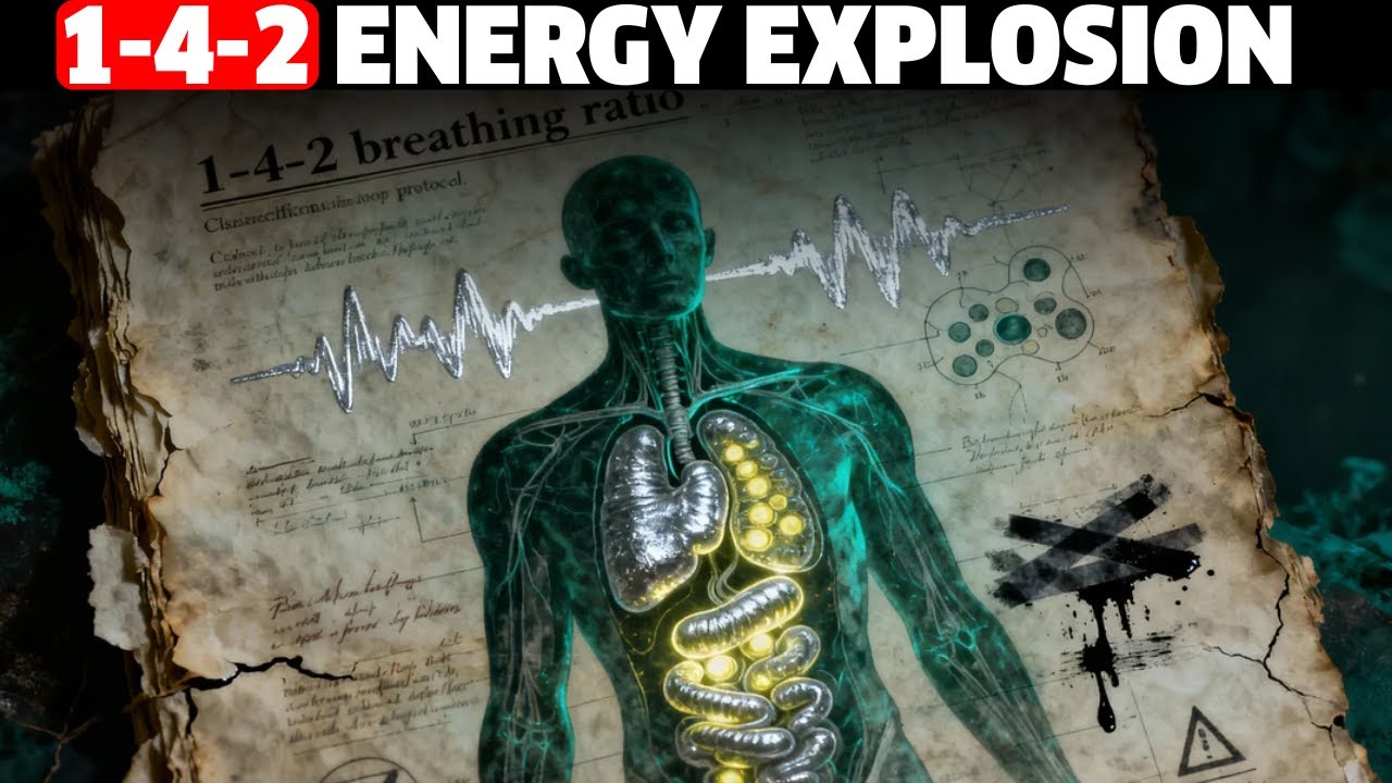 The Mitochondrial Breath: The 1-4-2 Ratio to Double Your Cellular Energy Production