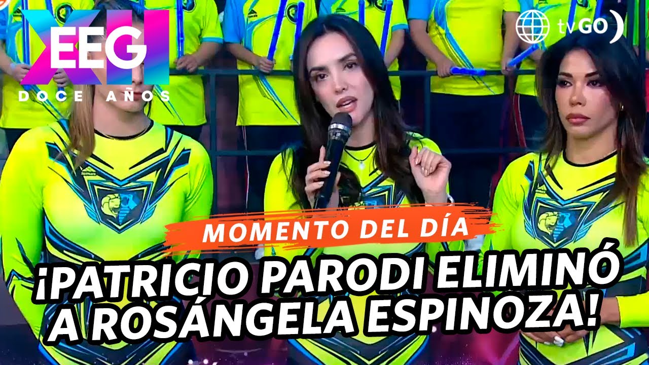 EEG 12 años: Patricio Parodi eliminó a Rosángela Espinoza