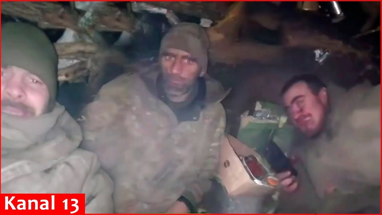 «Мы в окопе», — российские солдаты, скрывающиеся от украинских беспилотников, просят о помощи.
