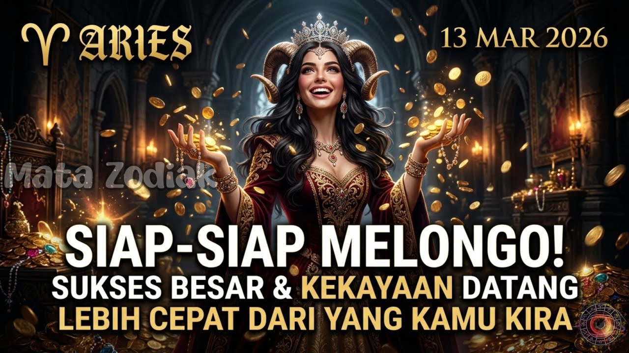 Aries♈ Siap-siap Melongo! Sukses Besar & Kekayaan Datang Lebih Cepat Hari Ini - Mata Zodiak