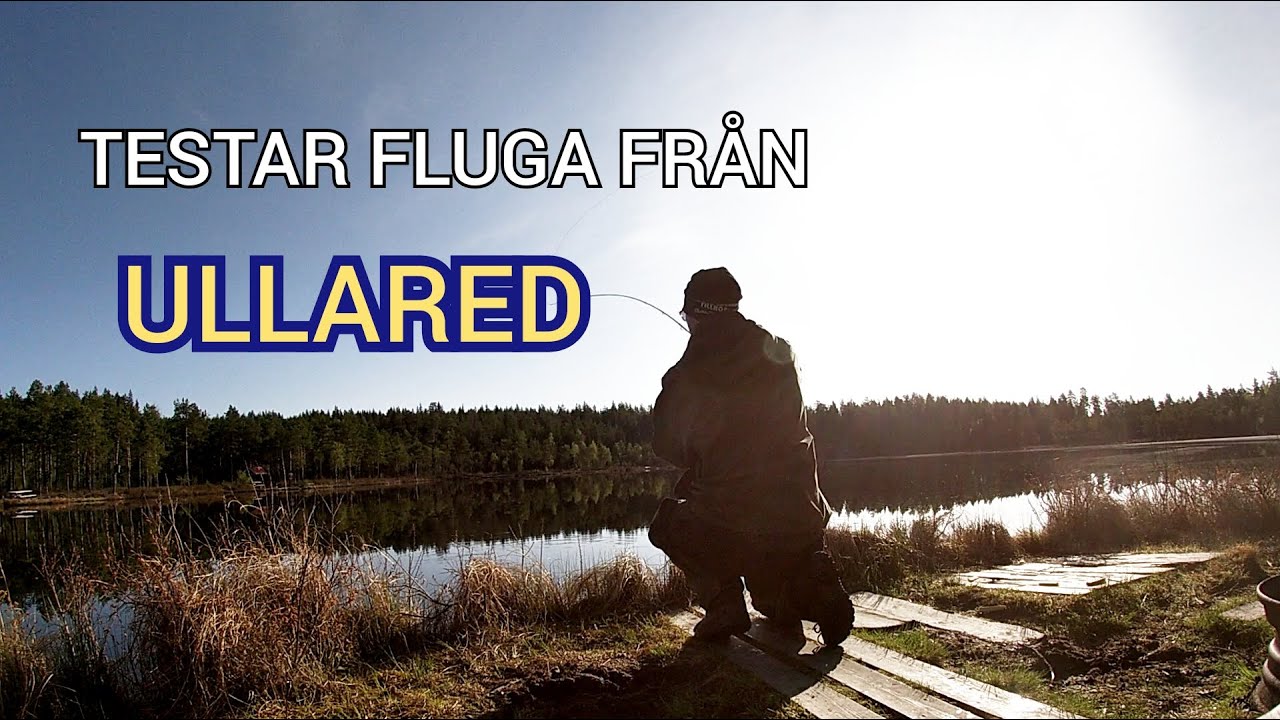 TIDIGT MORGON FISKE EFTER REGNBÅGE | TESTAR FLUGA FRÅN ULLARED