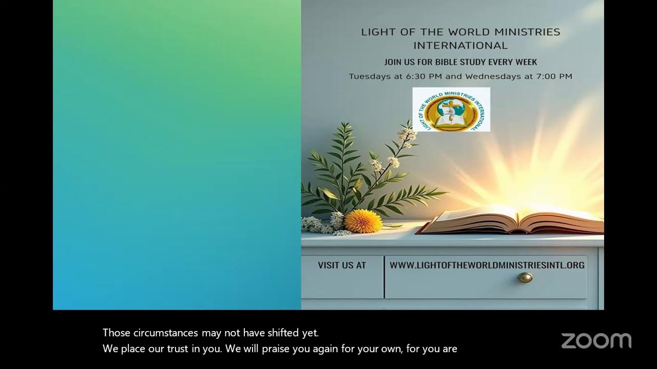 🙏 Join Us for Bible Study— Happening Now 🙏
