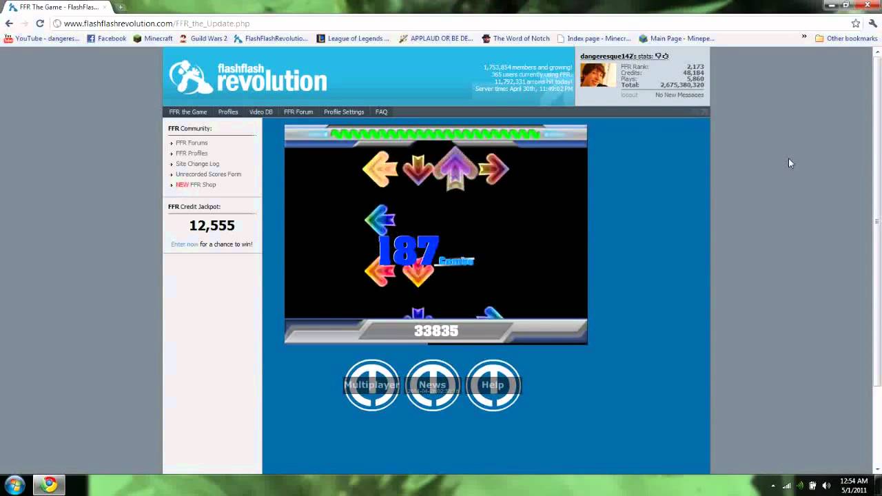 Flash Flash Revolution (Gladius) - Imma Crazy Finger Man!