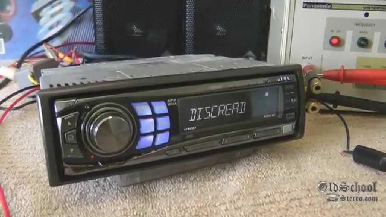 Alpine DVA-9861 DVD THD Distortion Test