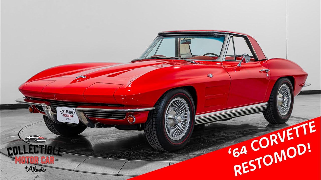 LS3 SWAPPED 1964 Chevrolet Corvette Restomod Review - Collectible Motorcar of Atlanta