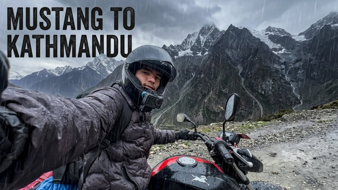 Mustang To Kathmandu Solo Ride! 🏍️💨 (Day 8)