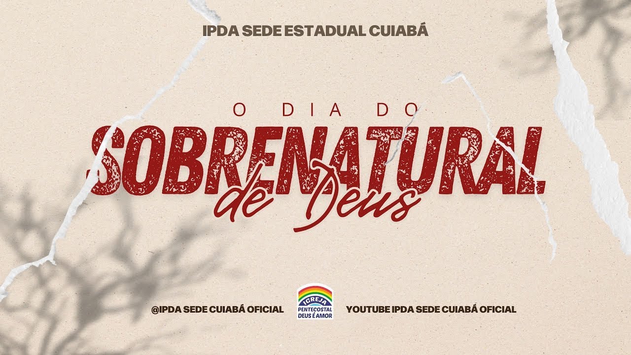 23/01/2026 - Culto da Noite | O dia do Sobrenatural de Deus | Pb. Wedson Xavier