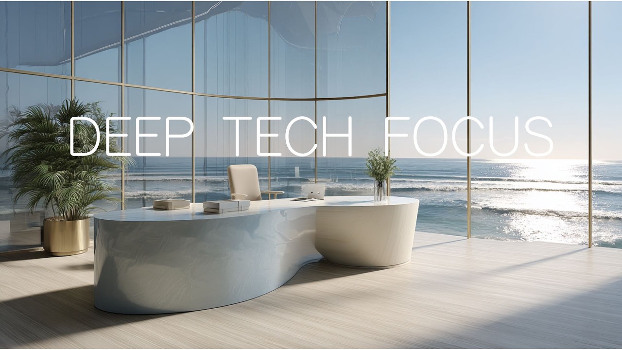 【Deep work】Ocean Ambience | Productivity Flow for study & Coding