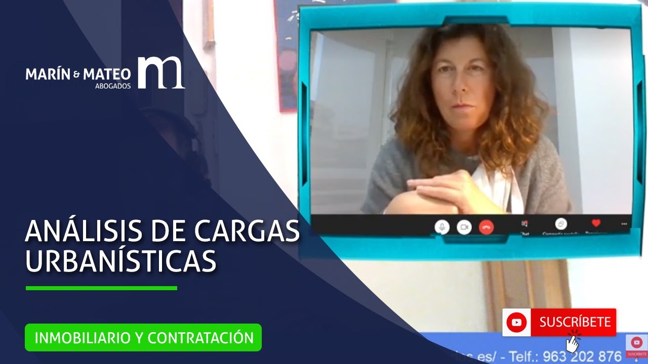 Análisis de cargas urbanísticas
