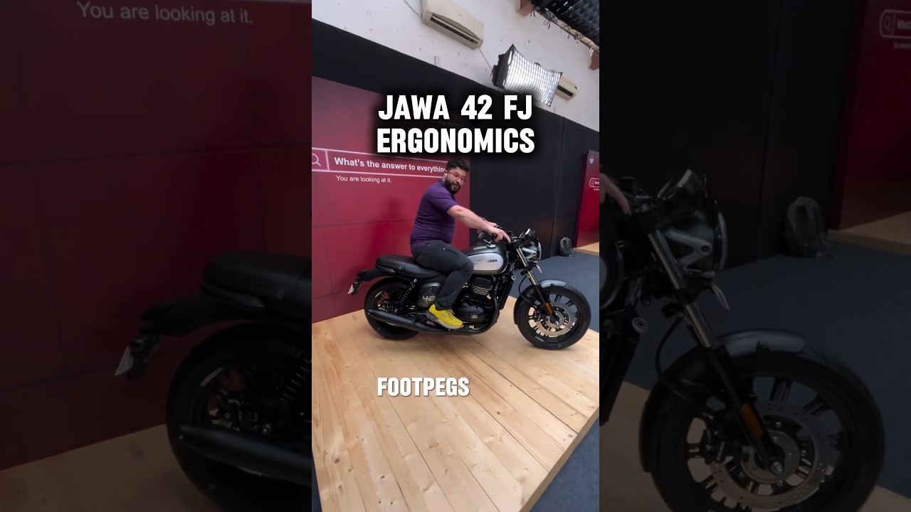 JAWA 42 FJ ERGONOMICS: GOOD OR BAD? #jawa #jawa42 #ergonomics #retro