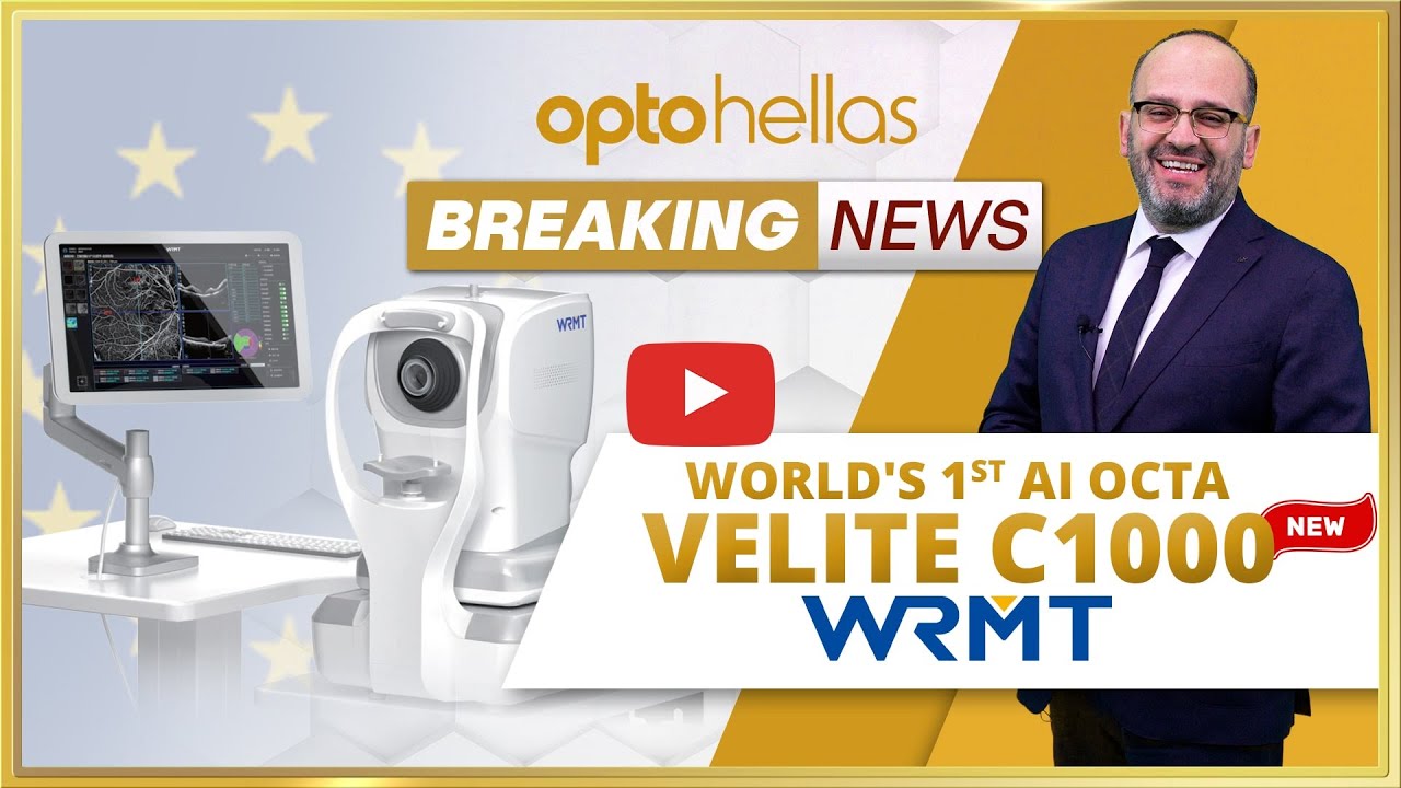 Breaking News: WRMT's VELITE C1000 -  The World's 1st Ultra HD Widefield OCTA with AI Integration