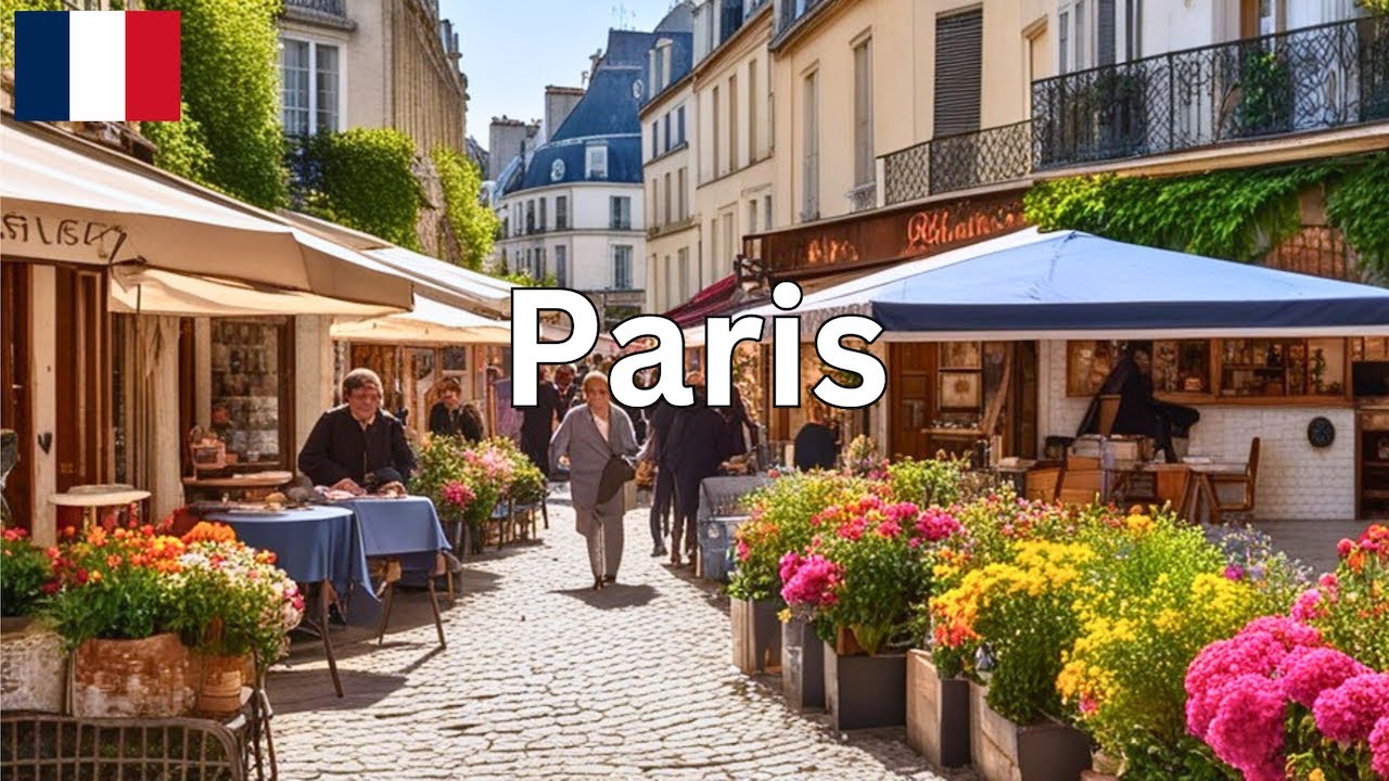 Paris, France - Montmartre the Bohemian heart of the city
