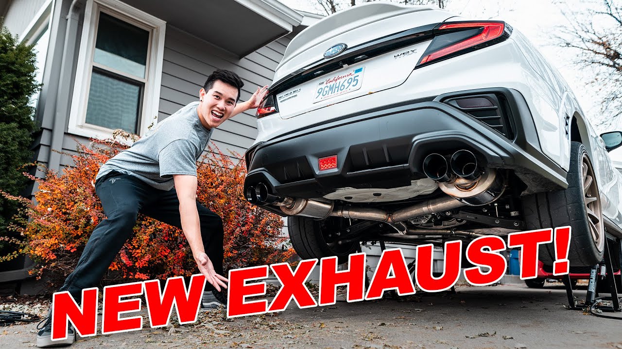 NEW Exhaust for the 2022+ WRX!