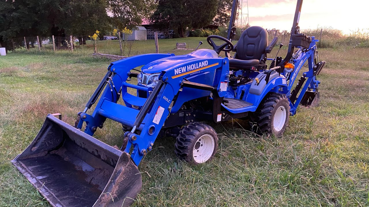 3 year review New Holland Workmaster 25S  (with 905 GBL Backhoe)