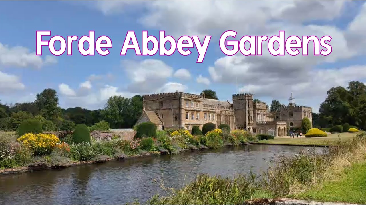 The glorious Forde Abbey Gardens in Somerset