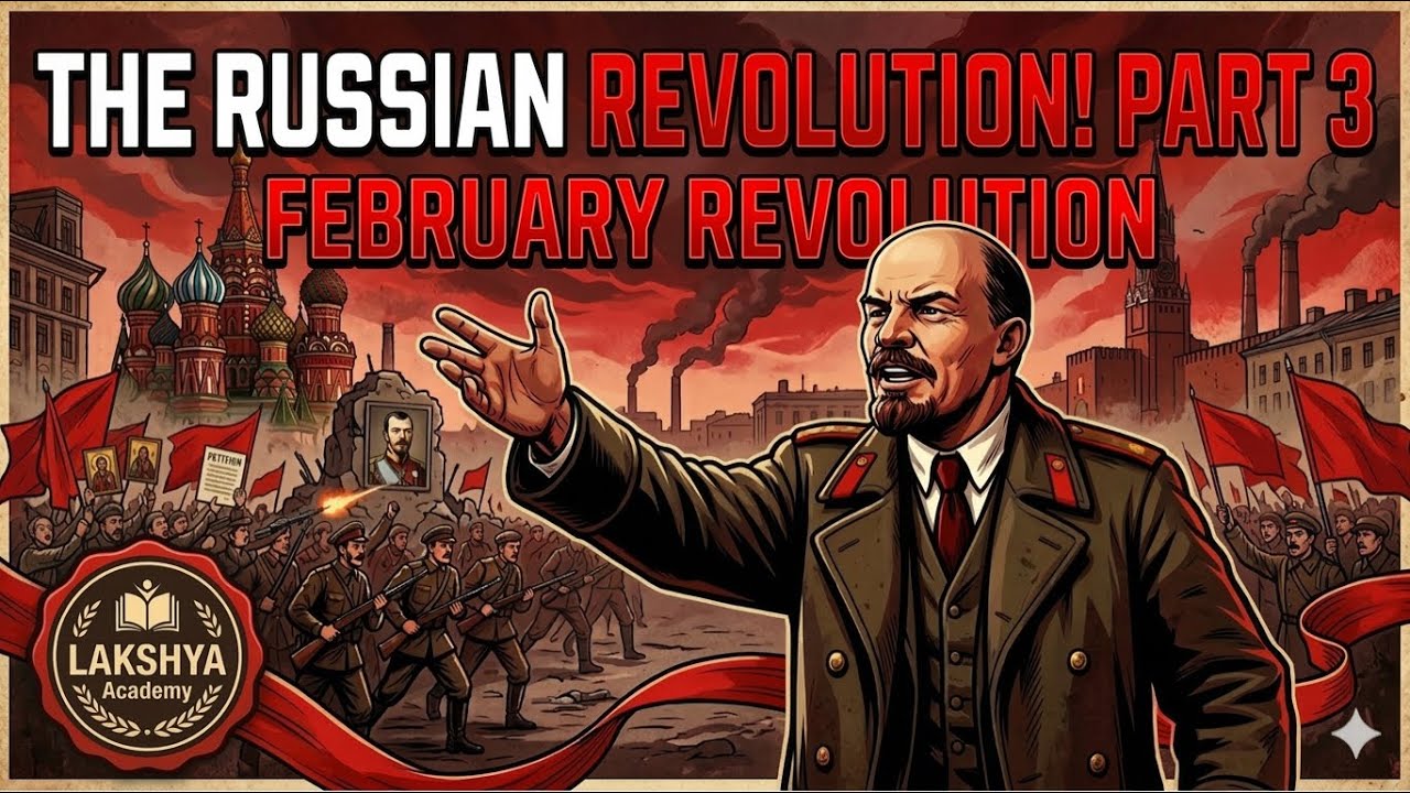 Russian Revolution Impact of 1st world war | CLASS 9 | FULL EXPLAINED | LAKSHYA ACADEMY