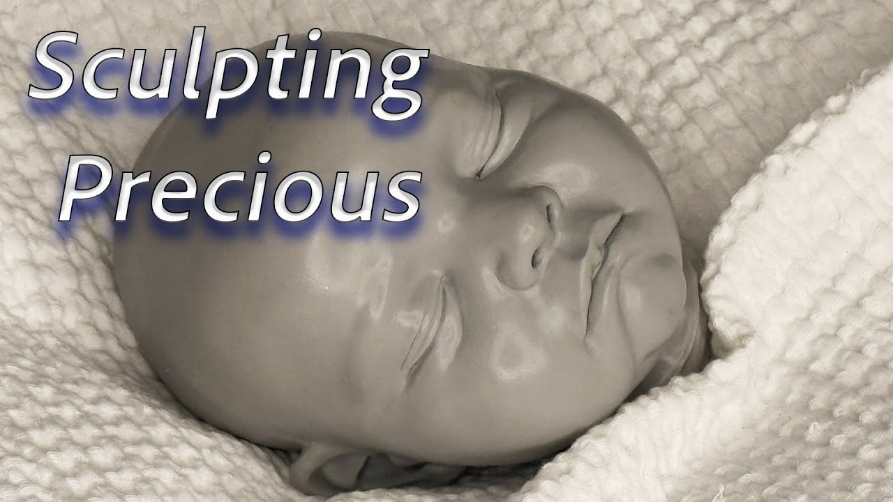 Sculpting a Newborn Baby in Clay Artist Claire Taylor of Claire Taylor Dolls