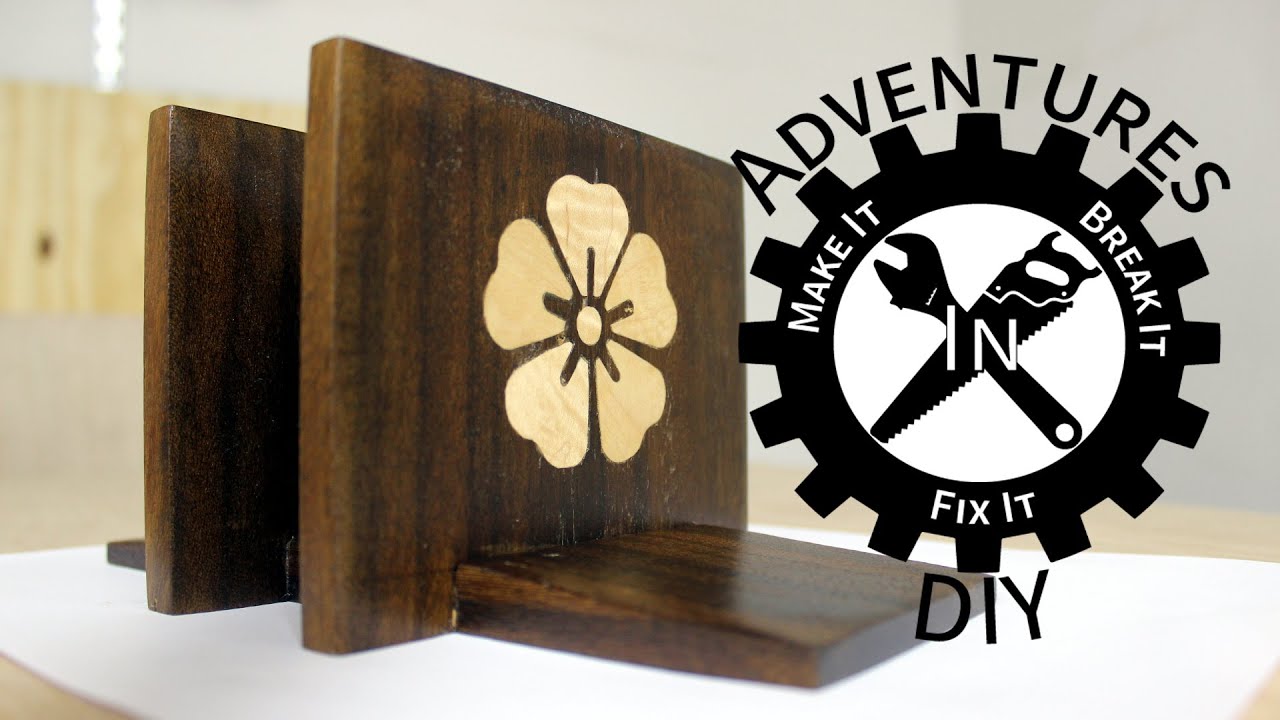 Make a Napkin Holder with a Cherry Blossom Inlay - 2015 Kitchen Utensil Challenge