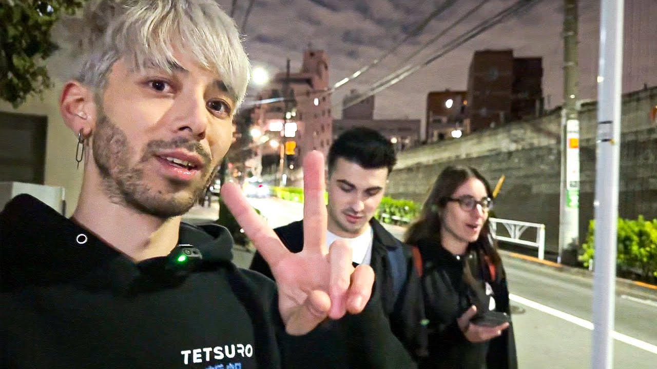 Tokyo le soir avec la CB du patron