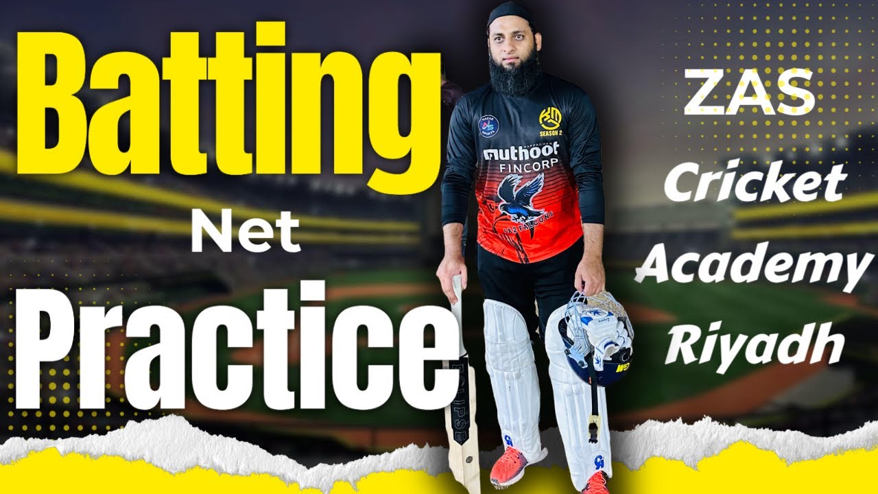 ZAS Cricket Academy In Riyadh Saudi Arabia | Batting Net Practice @ICC ​⁠@pakistancricket
