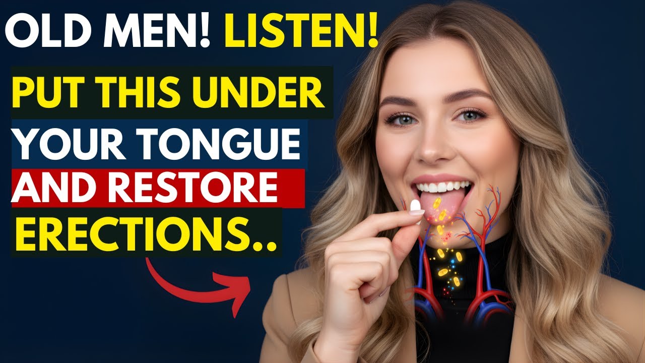 Men Over 50? Put THIS Vitamin Under Your Tongue for Stronger Erections — Even at 80!