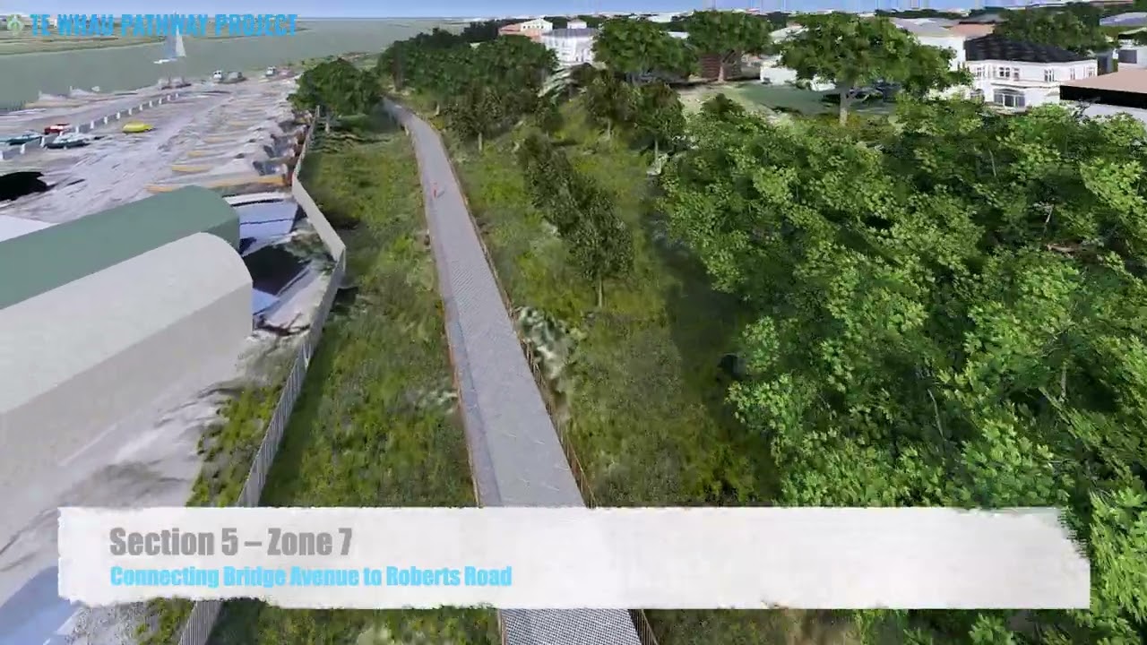 3D Visualisation of Te Whau Pathway