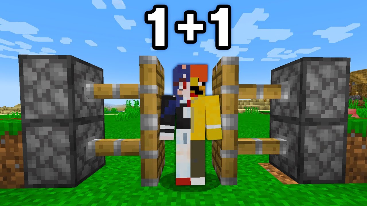 마인크래프트 그런데 둘이서 하나!?