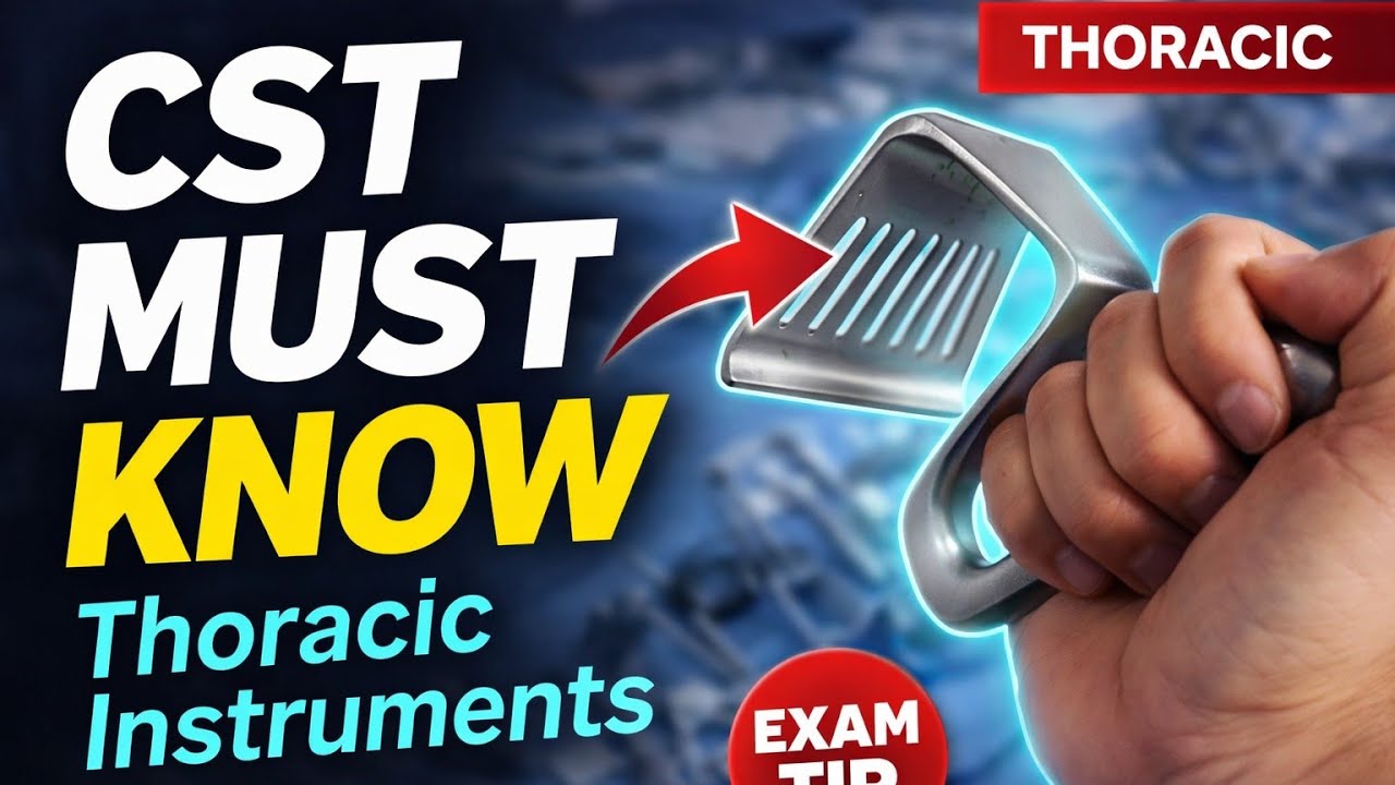 Cutting Into Thoracic Surgery | Instrument Review for CSTs