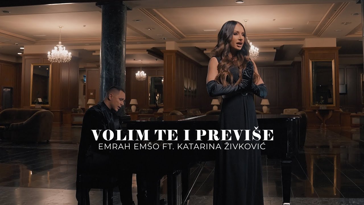 EMRAH EMSO FT. KATARINA ZIVKOVIC - VOLIM TE I PREVISE (OFFICIAL VIDEO) 4K