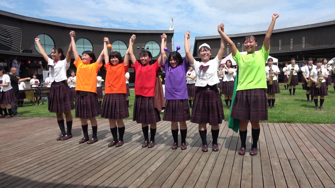 空のえき「そ・ら・ら」20190831 水戸女子 吹奏楽部 